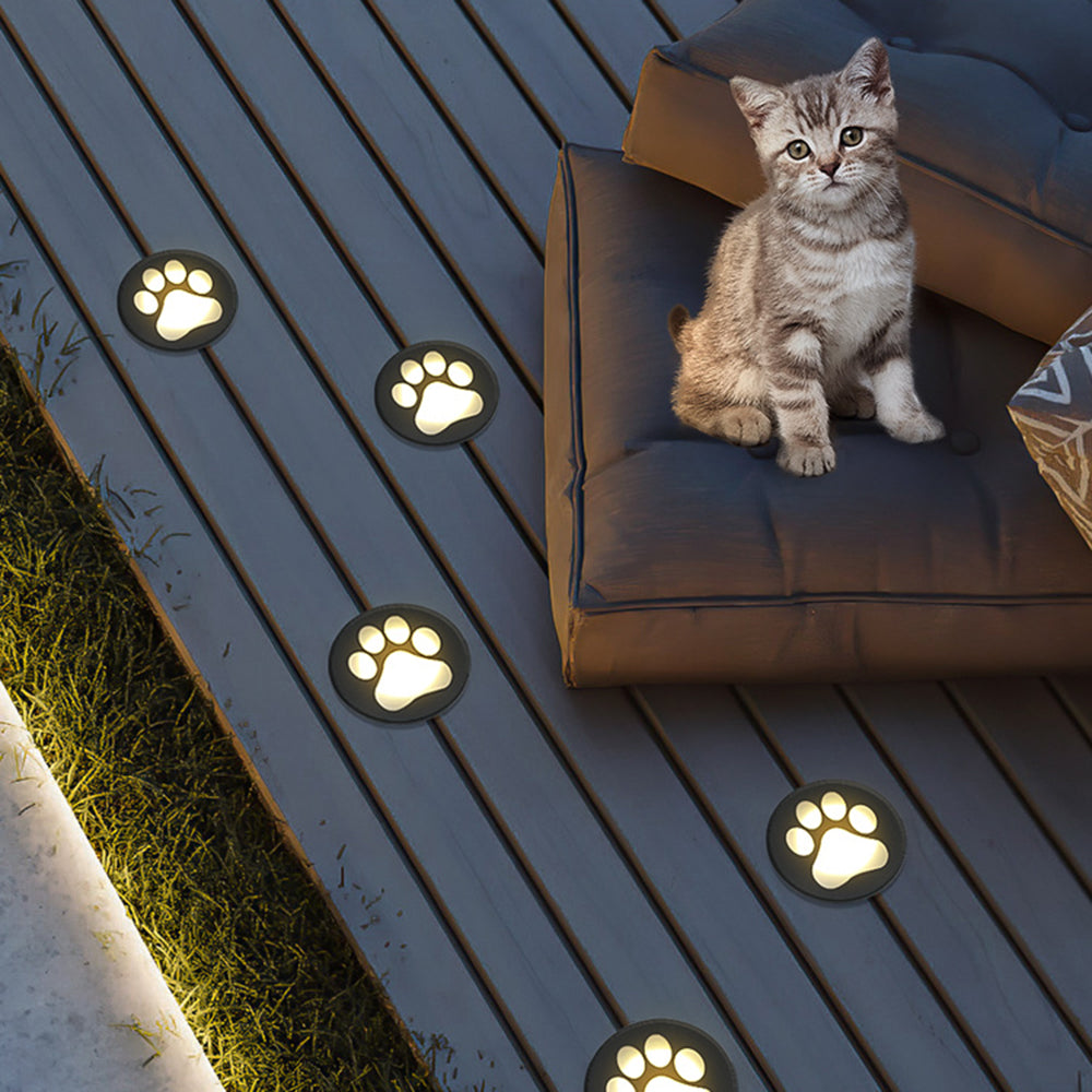 Ray Moderno Lampade da Esterno Zampa di Gatto Metallo Acrilico Giardino