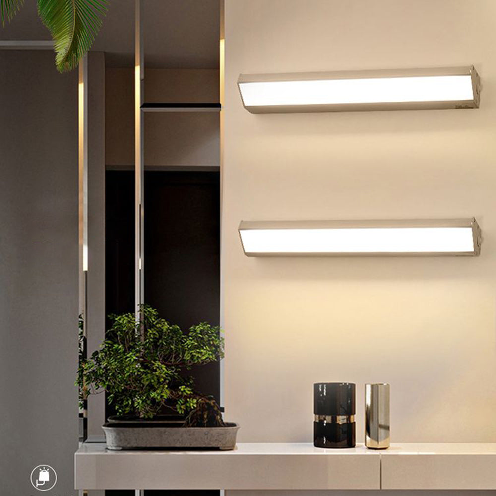 Arisha Moderne LED Applique Minimalista Metallo Lineara Trigonale Applicazione Colonna