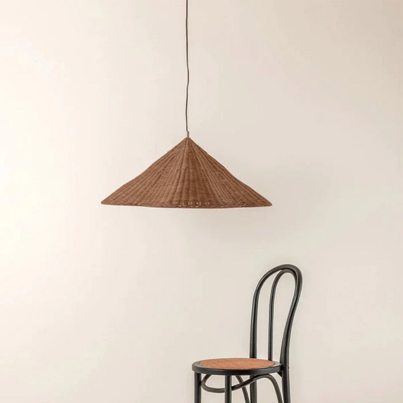 Ritta Vintage Rattan Lampade a Sospensione Soggiorno Camera da Letto