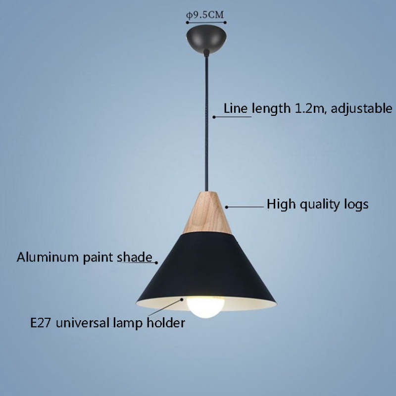 Valentina Moderno Semplice LED Lampada a Sospensione Multi-Forme Legno/Metallo Soggiorno/Camera da Letto/Cucina