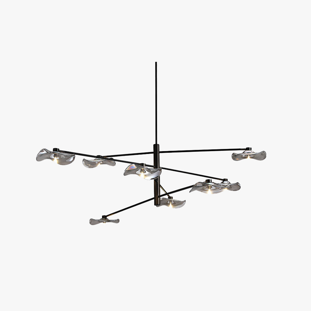 Arisha Lampada a Sospensione Metallo Chiaro/Multicolore Filiale Moderna