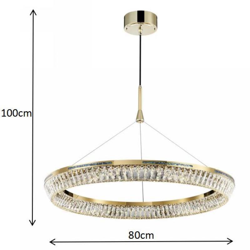 Marilyn Moderno LED Lusso Cristallo Oro Lampade a Sospensione Soggiorno/Camera da Letto