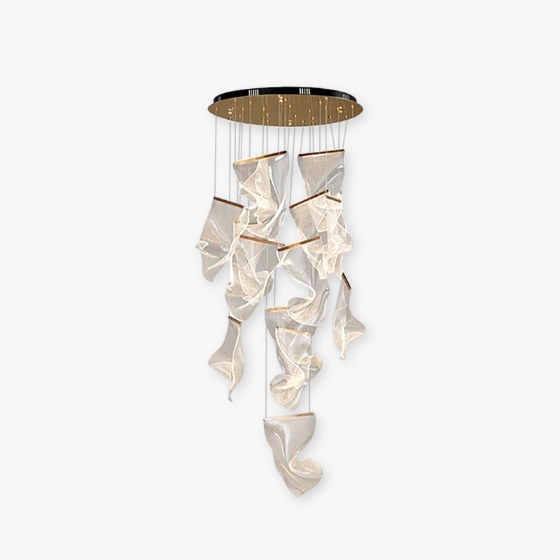 Marylin Moderni Led Lampadari Artistico Acrilico Metallo Oro Soggiorno/Camera da Letto