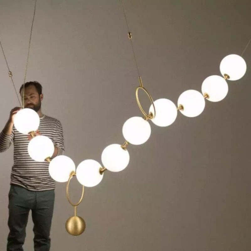 Valentina Postmoderna Palla Lampada a Sospensione Creativa Collana