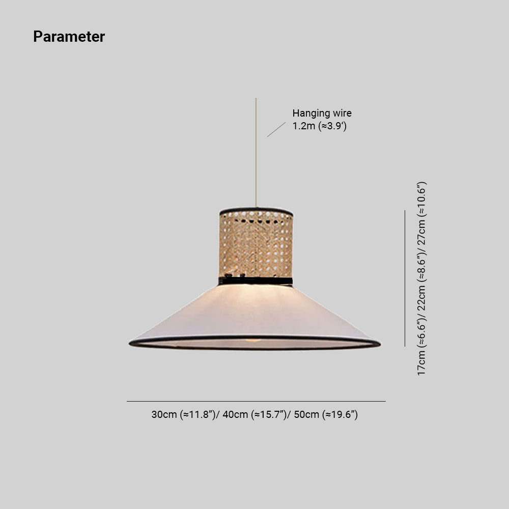 Ritta Moderno Classico LED Lampada a Sospensione Rattan Soggiorno/Camera da Letto/Sala da Pranzo