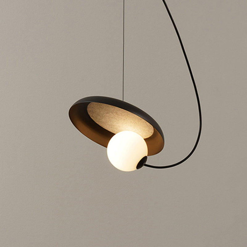 Avi Lampada a Sospensione Nero/Bianco/Rame Soggiorno Elegante Art Deco