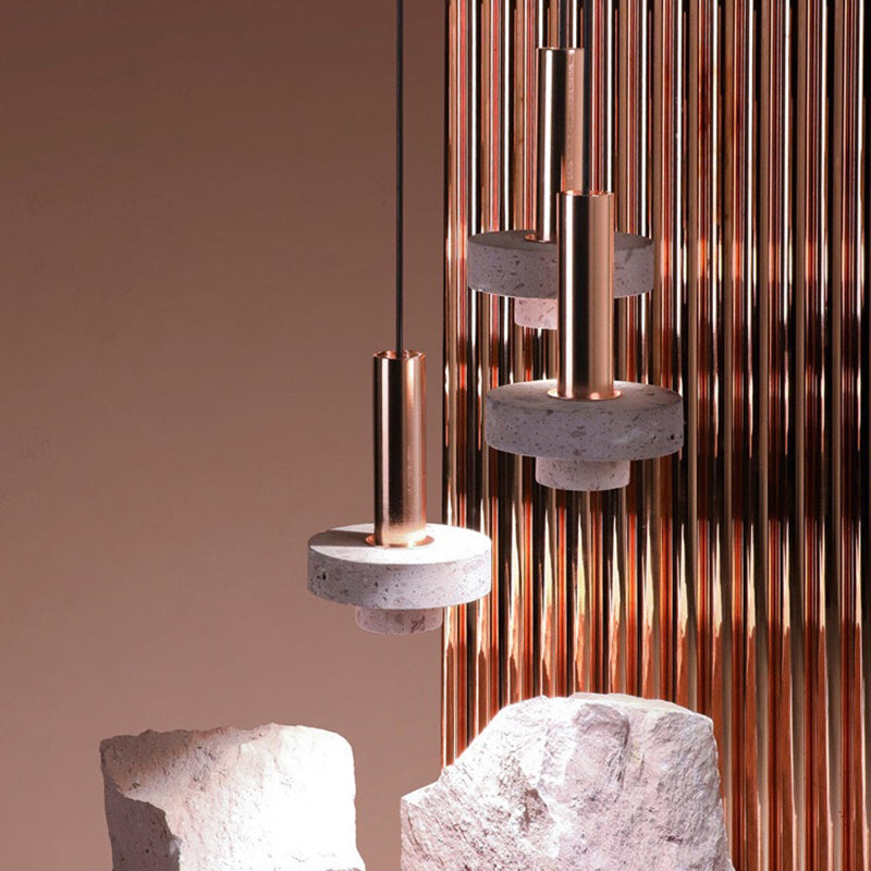 Zaid Lampade a Sospensione Colorate Terrazzo Moderne LED Arte Deco