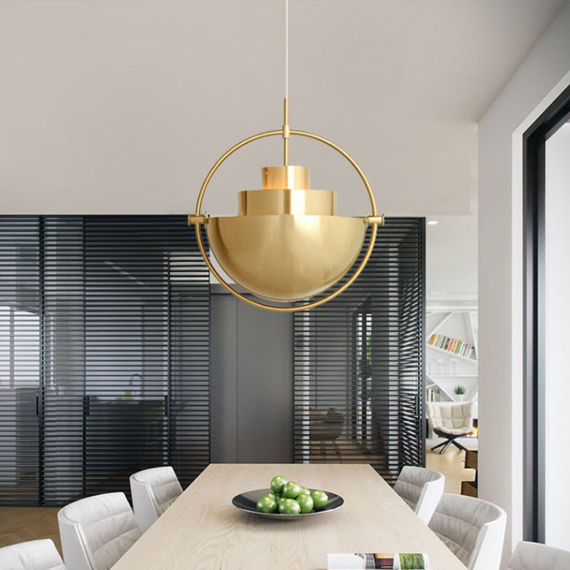 Moderne LED Geometrica Lampade a Sospensione Metallo/Acrilico Isola Cucina