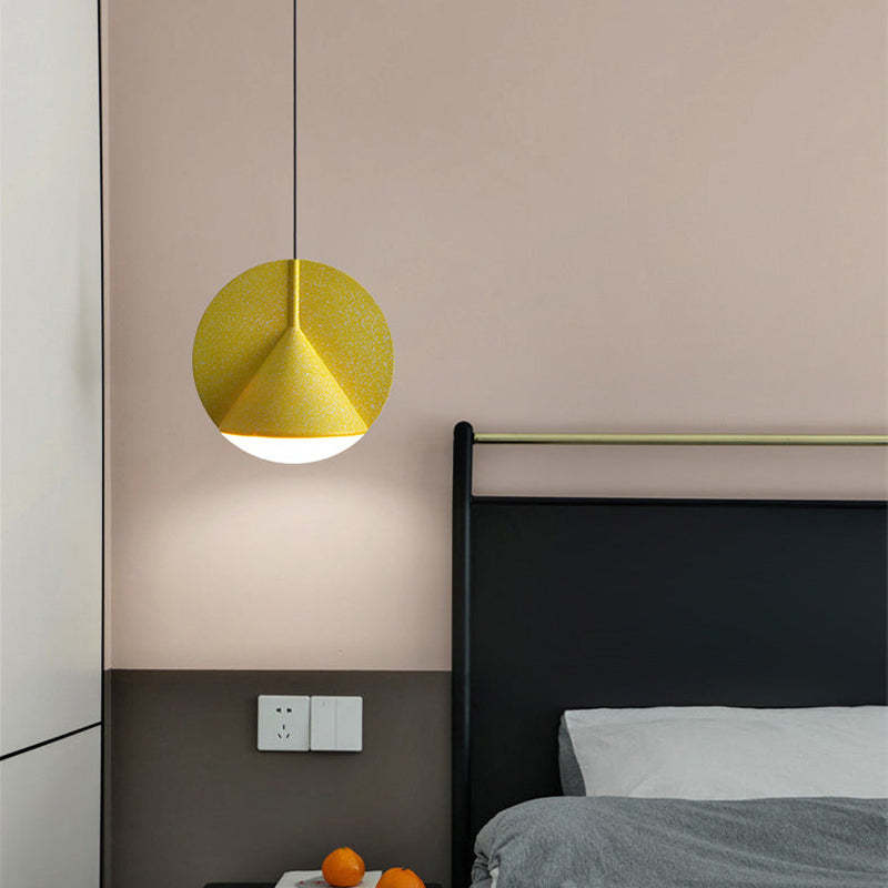 Valentina Moderno Minimalismo LED Lampada a Sospensione Grigio/Blu/Giallo Camera da Letto/Sala da Pranzo
