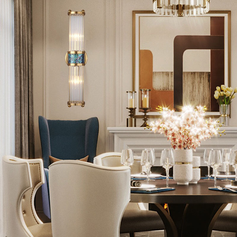 Arisha Lussa Metallo Acrilico Applique Camera da letto Soggiorno Sala da Pranzo