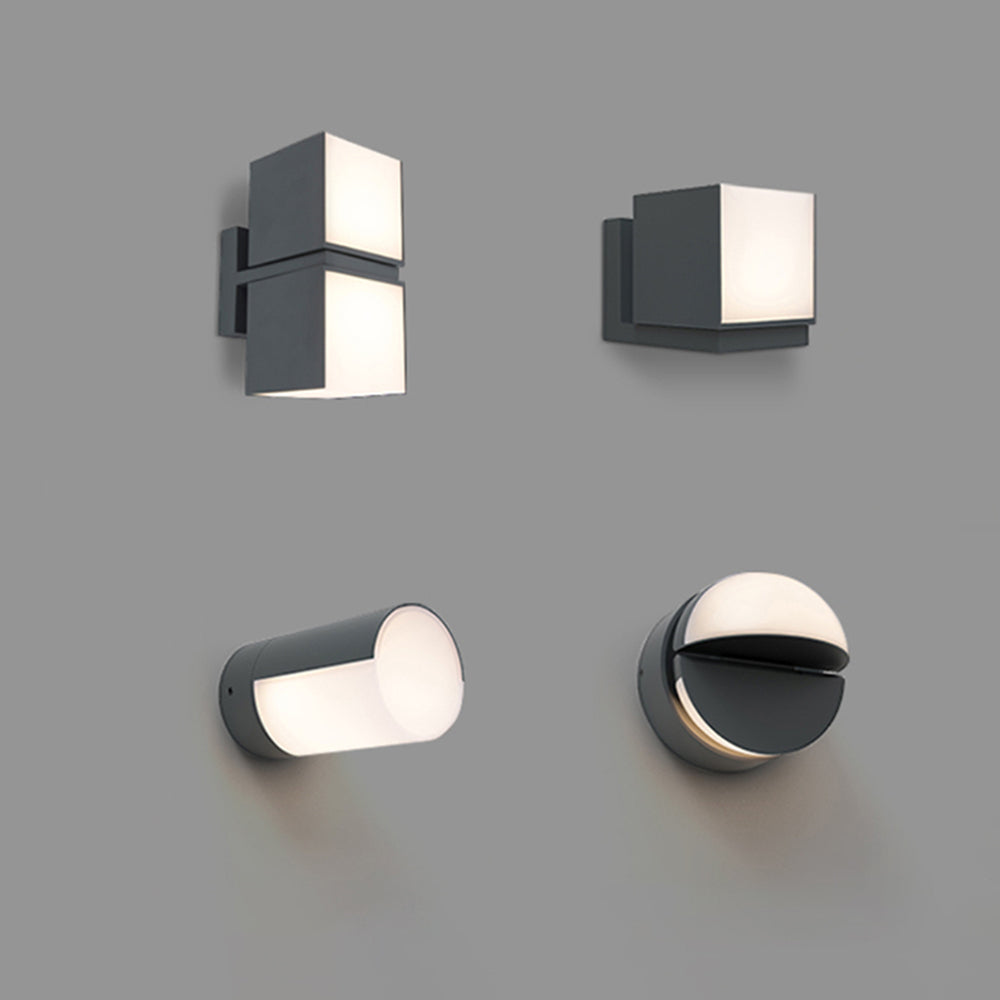 Ray Moderno Geometria Ruotabile Applique da Esterno Balcone