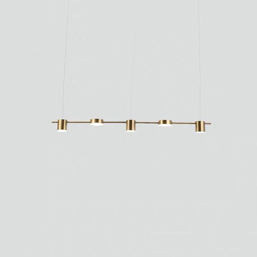 Arisha Moderni LED Metallo Lampade a Sospensione Nero/Oro Soggiorno/Cucina