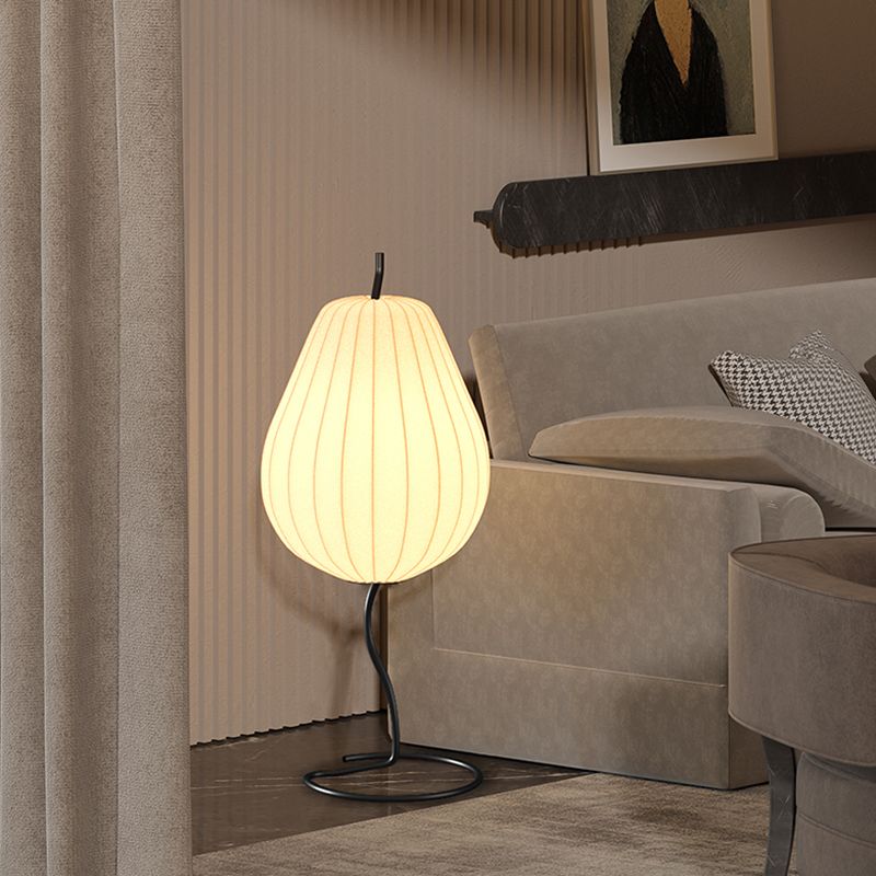 Ritta Moderno Pera Forma LED Lampade da Terra Tessuto/Metallo Soggiorno