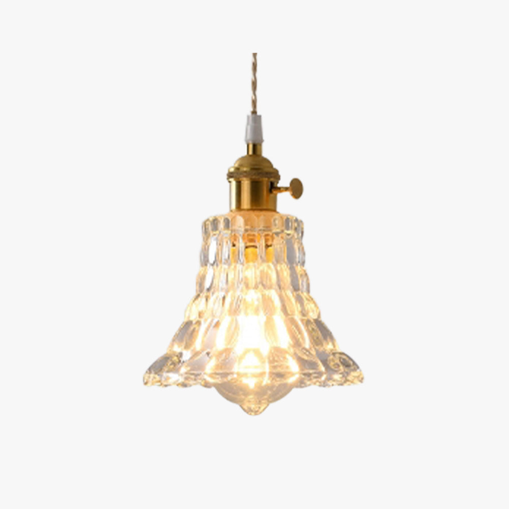 Valentina Arte Deco Soffiato Ottone/ Vetro Lampade a Sospensione