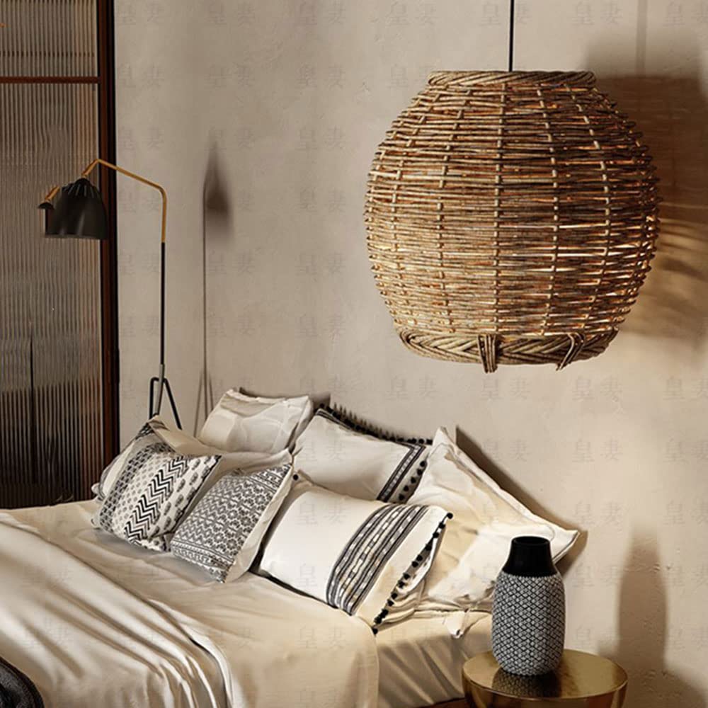 Ritta Retrò Lampadari Lampada LED Legno Soggiorno/Ristorante