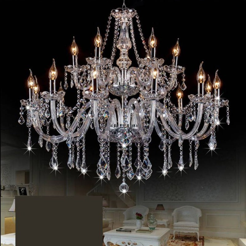 Silva Lusso Cristallo Candela Lampadari Soggiorno