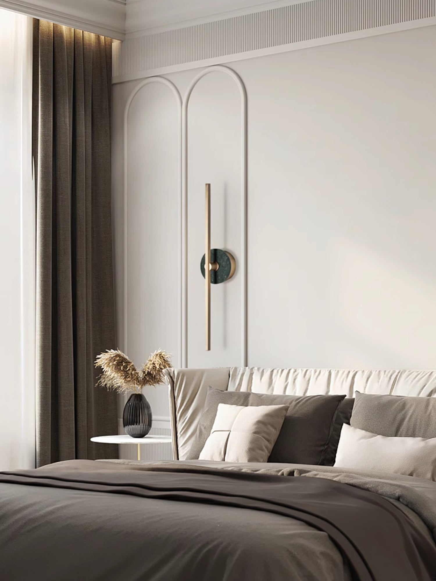 Elmarir Linear Alabaster Wall Light - Neutralighting