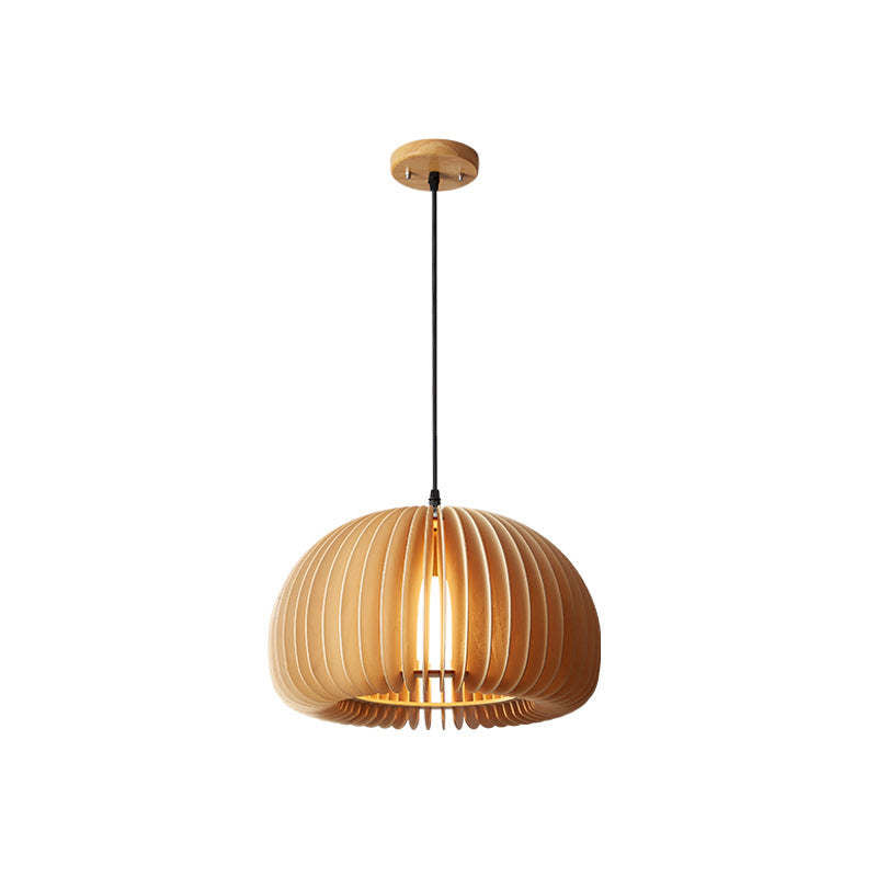 Ozawa Artificiale Metallo Legno Lampade a Sospensione Camera da Letto