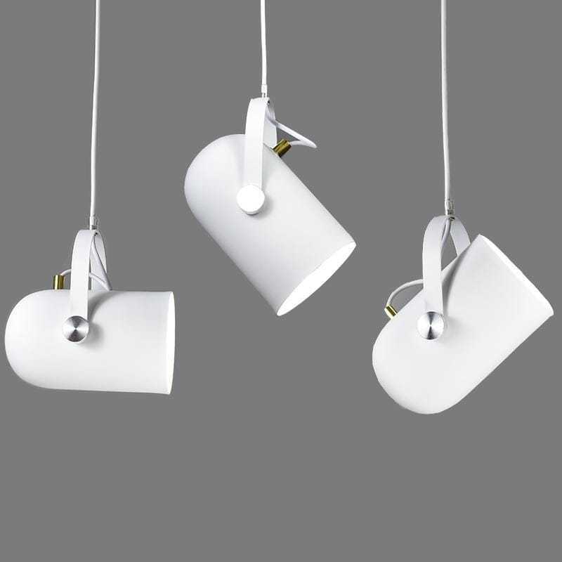 Morandi Moderno LED Metallo Lampade a Sospensione Angolo Regolabile Cucina Isola/Sala da Pranzo/Soggiorno