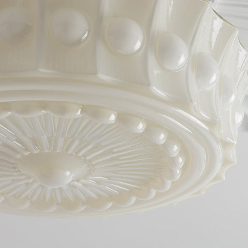 Valentina Annata Francese Cupola Lampade a Sospensione