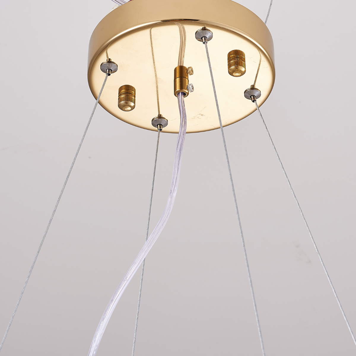 Olivia Lampada a Sospensione Ceramica Grande Foyer Foglia Gingko Soggiorno Lusso