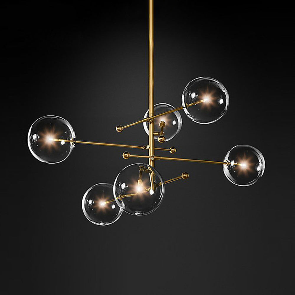 Valentina Moderne LED Lampade a Sospensione Oro Bolla