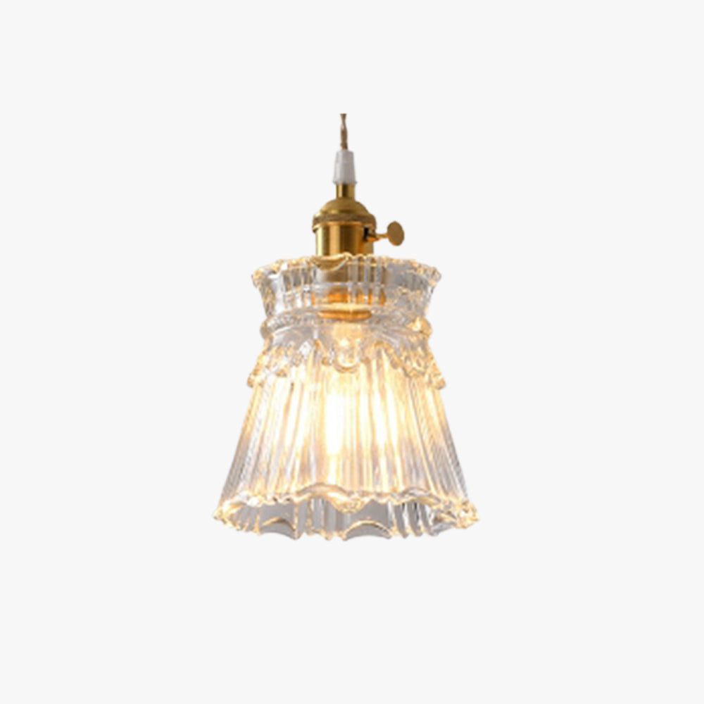 Valentina Arte Deco Soffiato Ottone/ Vetro Lampade a Sospensione