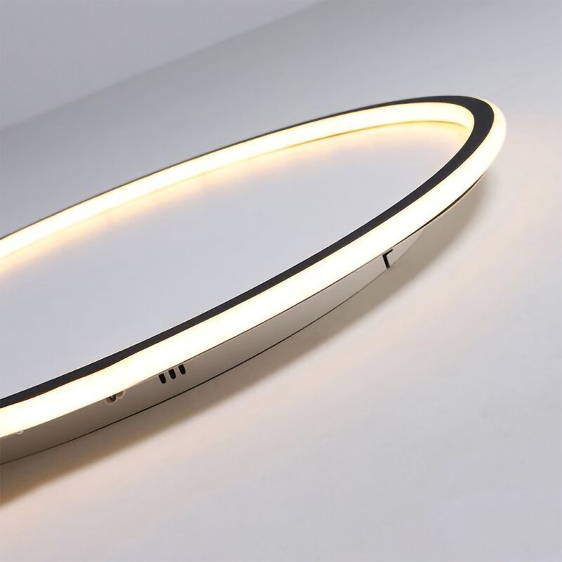 Arisha Moderne LED Plafoniere Rotonde Vuote Bianche