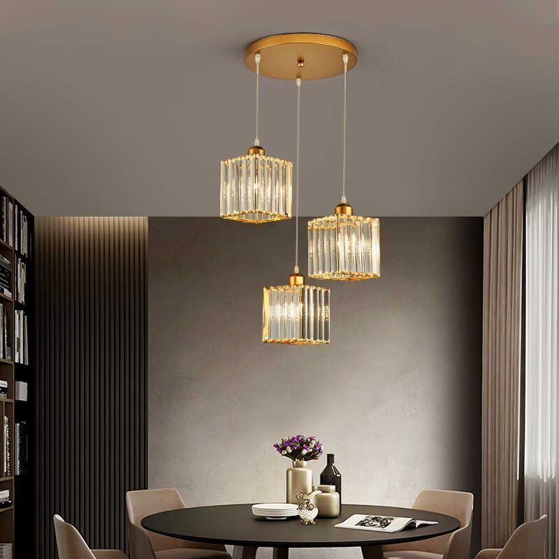 Herbert Moderna LED Lampada a Sospensione Vetro Cilindro Nero/Oro Grappolo Soggiorno/Camera da LettoSoggiorno/Camera da Letto