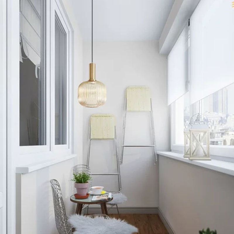 Hailie Design LED Lampade a Sospensione Metallo Vetro Verde/Grigio Cucina/Soggiorno/Camera da Letto