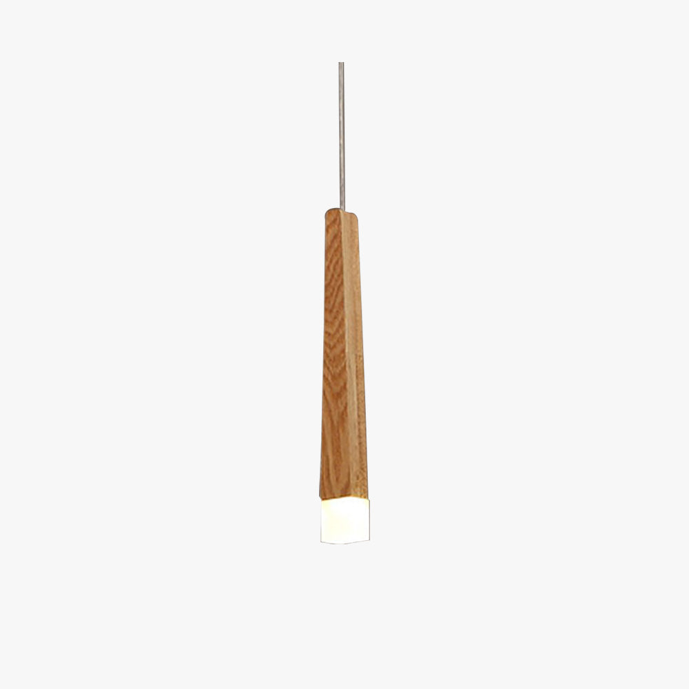 Muto Minimalista Legno/Acrilico Lampade a Sospensione Camera da Letto/Soggiorno