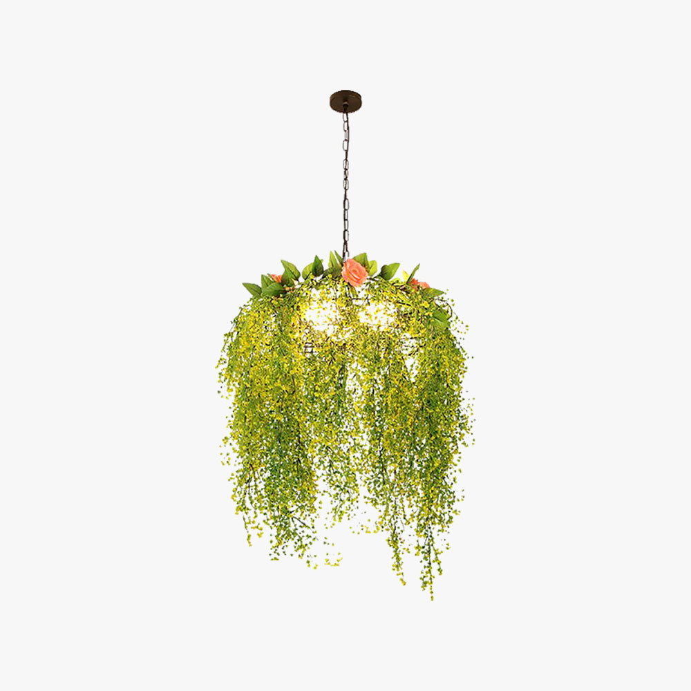 Ritta Naturale Pianta Fiori Arte Decorazione Lampade a Sospensione