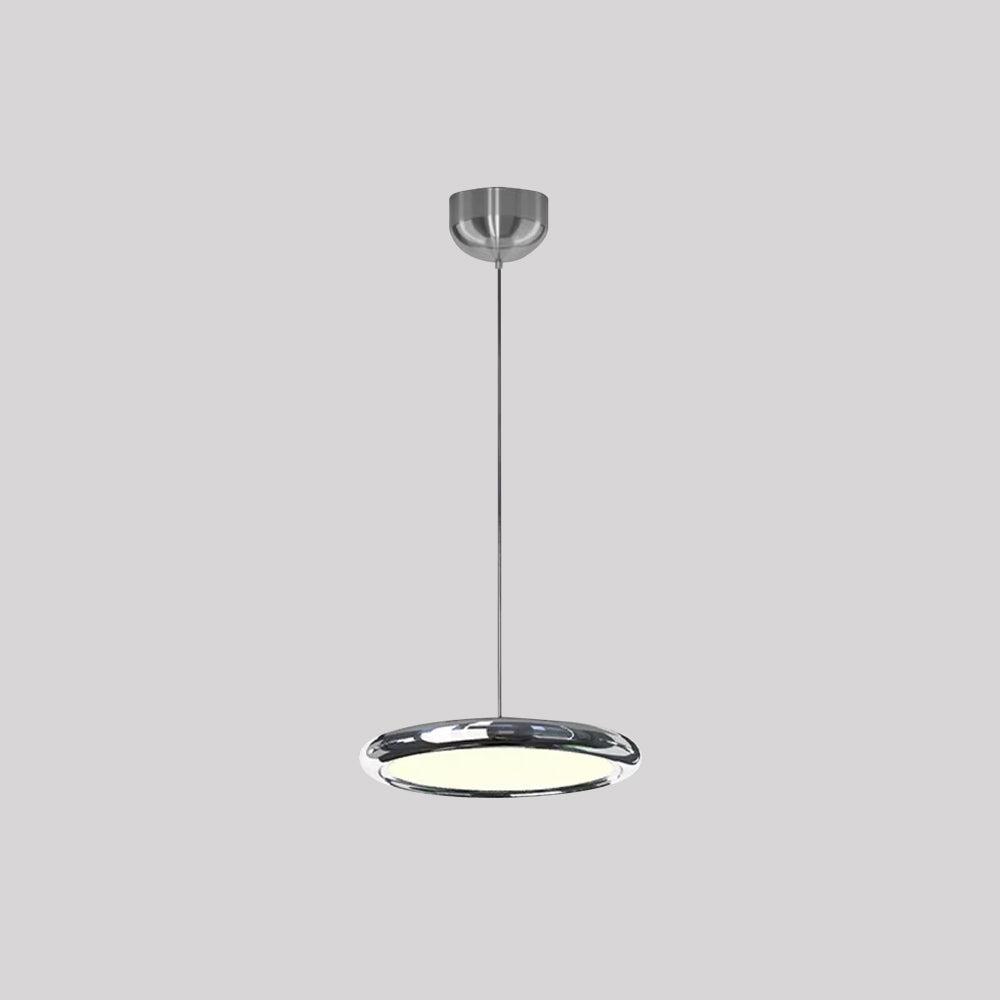 Arisha Minimalista LED Lampade a Sospensione Metallo Argento/Oro/Rosa Circolare Soggiorno/Camera da Letto/Sala da Pranzo