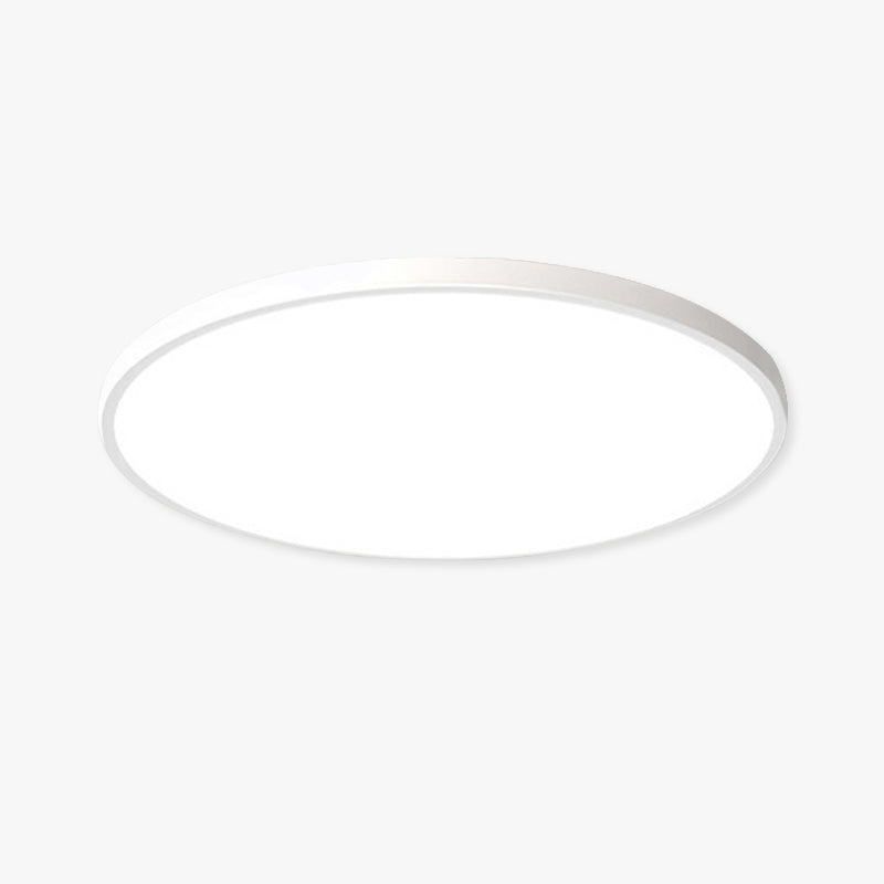 Arisha Moderne LED Plafoniere Soffitto Bianche/Nere Rotonde Bagni