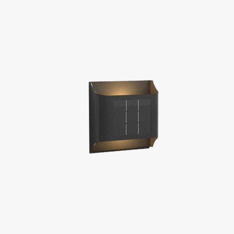 Ray Moderno Solare Metallo Applique da Esterno Corridoio