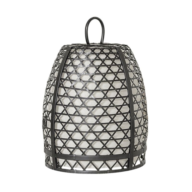 Alessio Design LED Gabbia Forma Lampade da Terra Nera Metallo Soggiorno/Camera da Letto