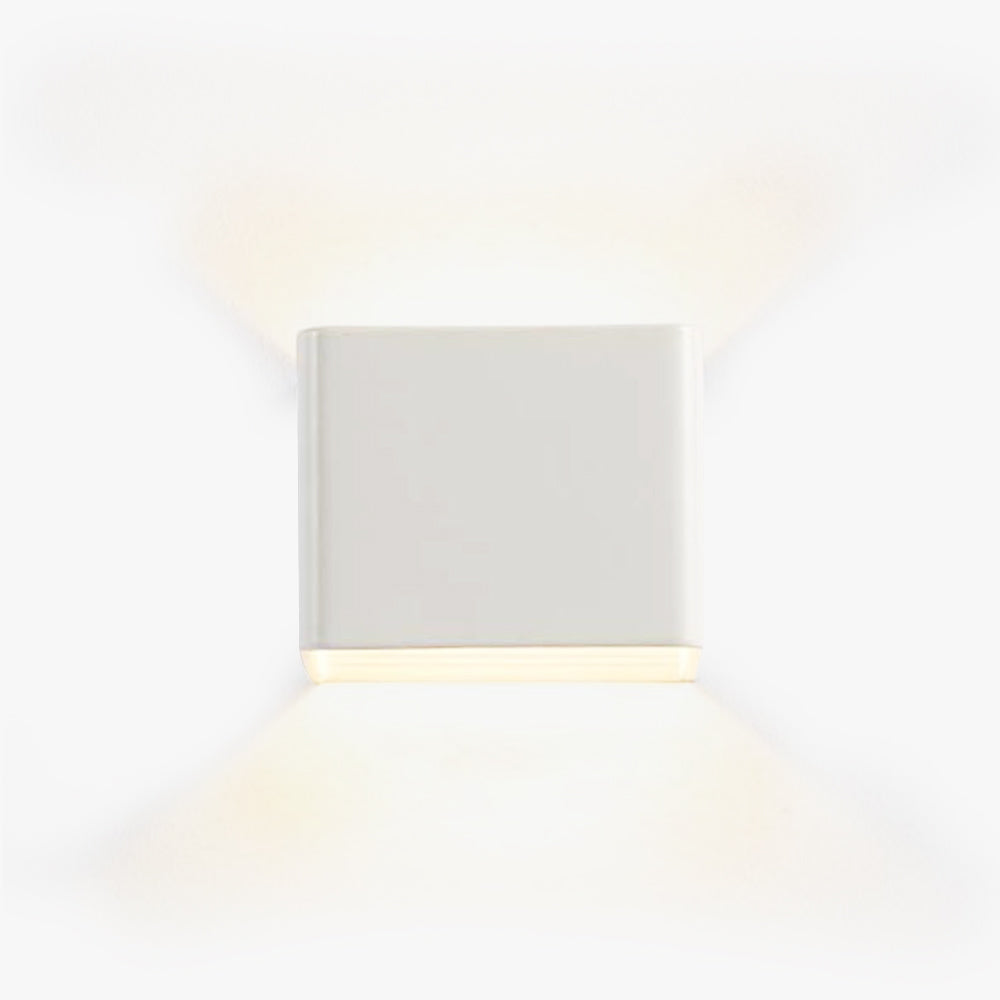 Arisha Applique Quadrato Minimalista Moderno LED Metallo