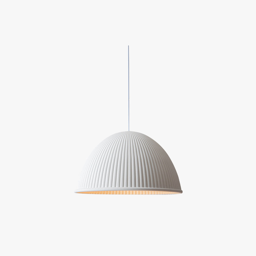 Valentina Lampada a Sospensione Moderna Semi Resina Grigio/Nero/Bianco Metallo