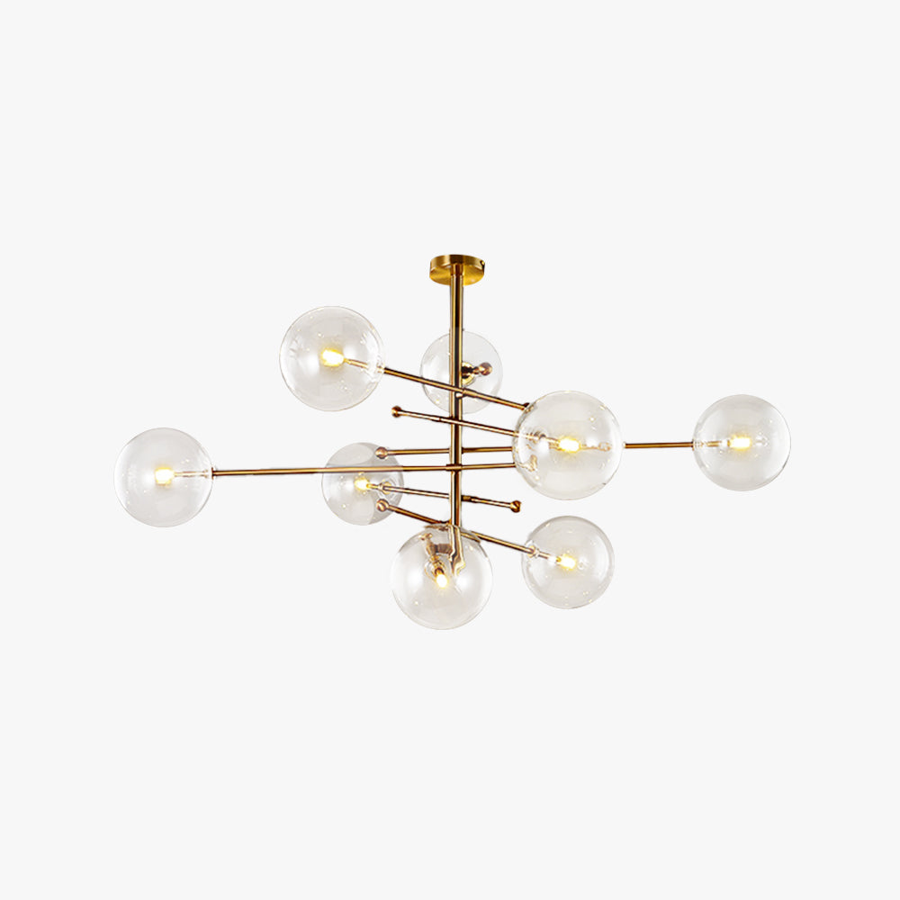 Valentina Moderne LED Lampade a Sospensione Oro Bolla