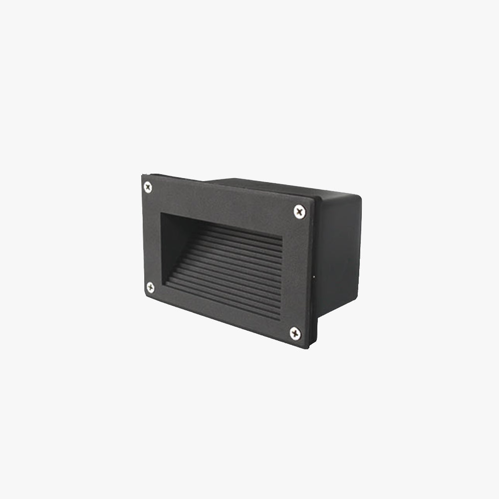 Ray Moderno Rettangolare Metallo Lampade da Esterno Corridoio