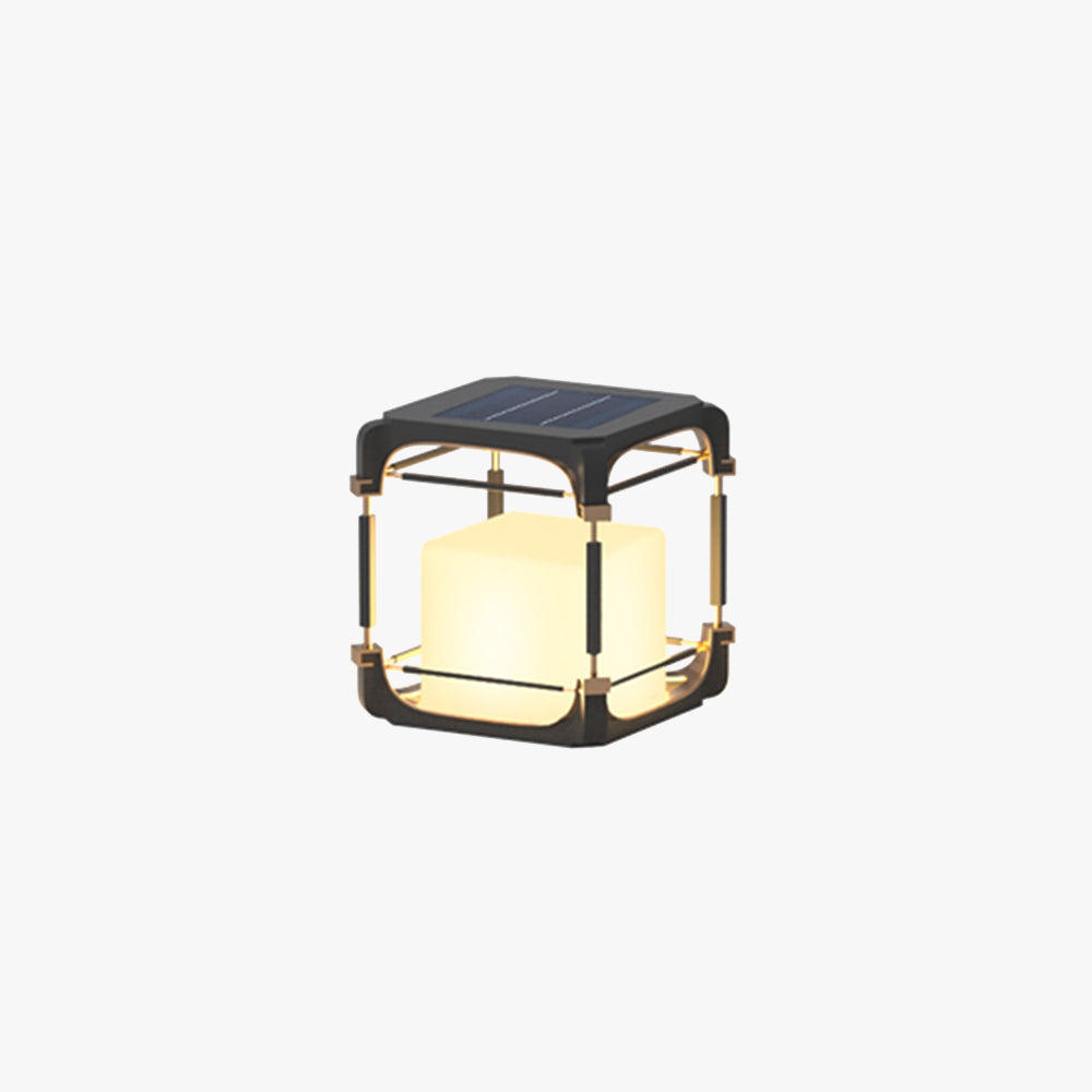 Ray Semplice Cubo/Cuboide Cavo/Solare Lampade da Esterno Corridoio