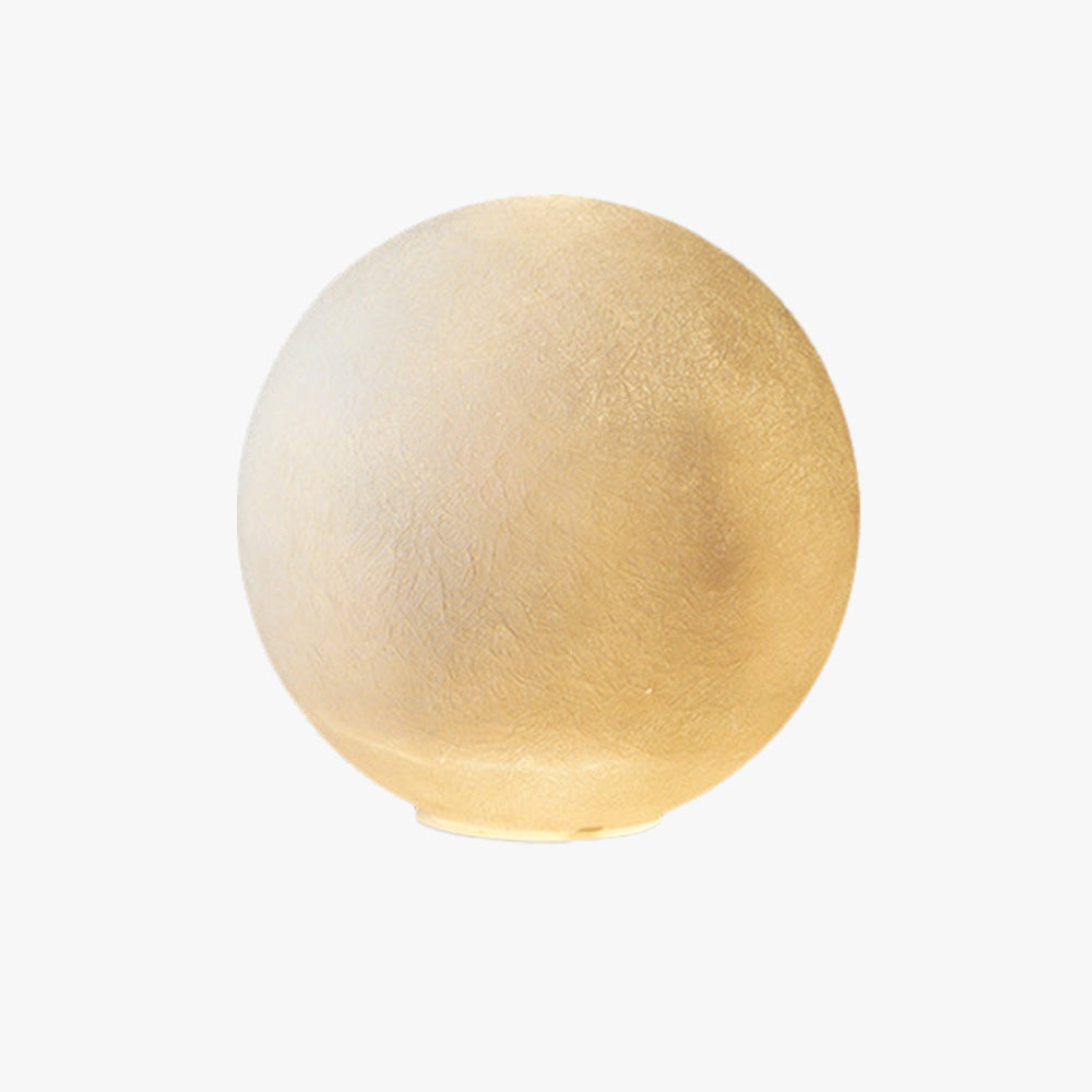 Aria Moderne LED Lampada da Terra Moon Resina Bianco Soggiorno
