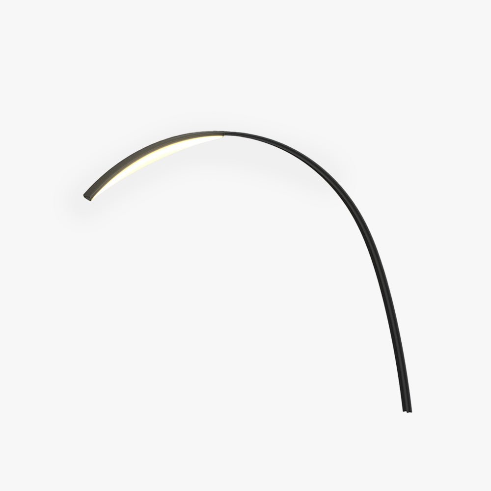 Ray Minimalista Piscina Arco Acrilico Metallo Lampade da Esterno
