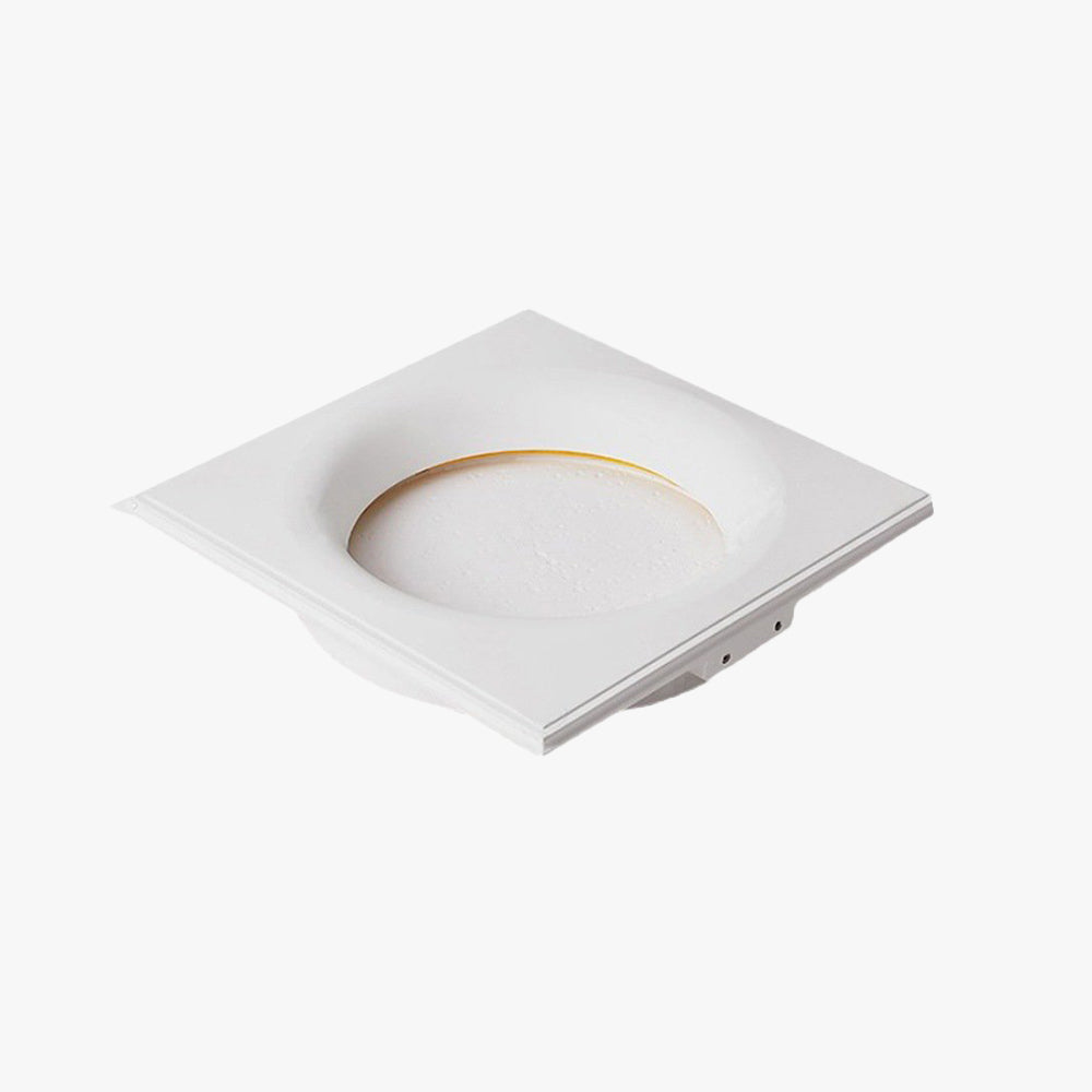 Aria Decorativa Bellissimo LED Emisfero Luna Applique Metallo Gesso Soggiorno/Camera da Letto