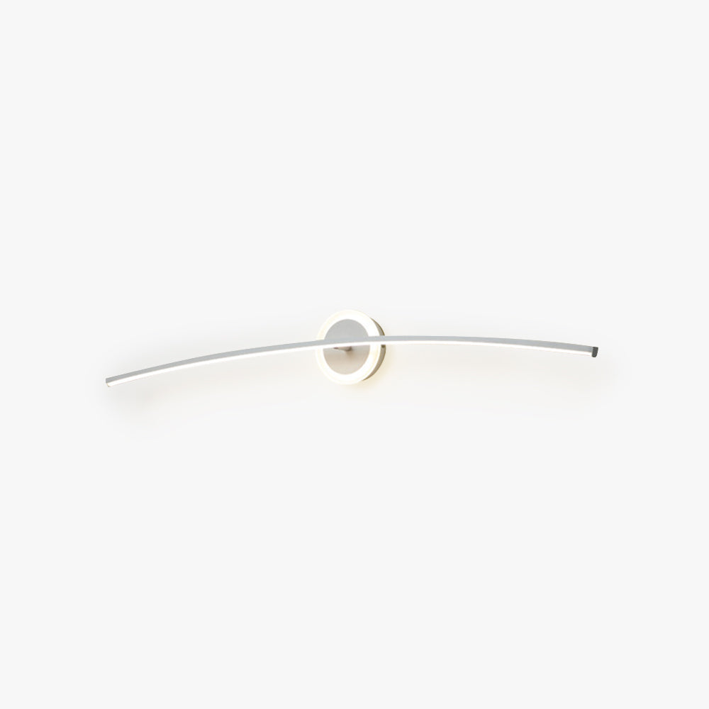 Arisha Moderno LED Applique Faro a specchio Lineare Metallo Specchio Frontale Bagno/Camera da Letto