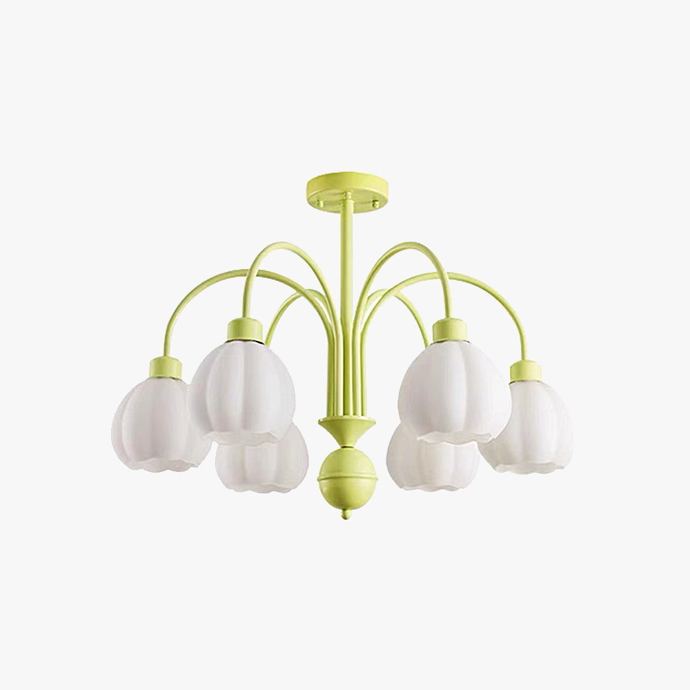 Aria Lampada da Soffitto a Incasso in Metallo a Forma di Zucca
