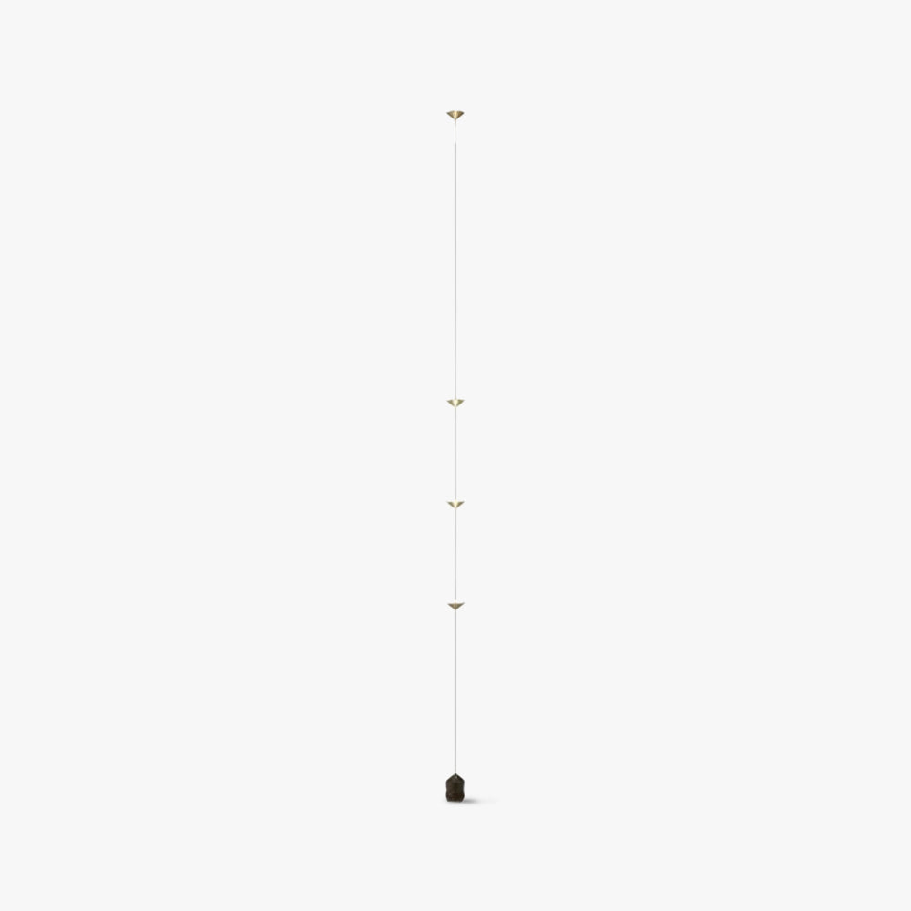 Mira Minimalista LED Insolito Lampade da Terra Metallo Lineare Snello