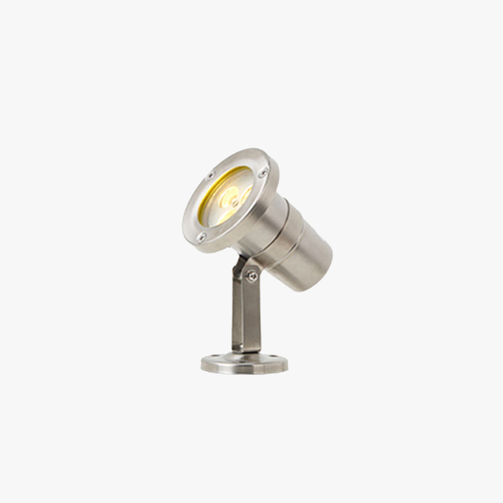 Ray Moderno Argento Campana Lampade da Esterno Giardino