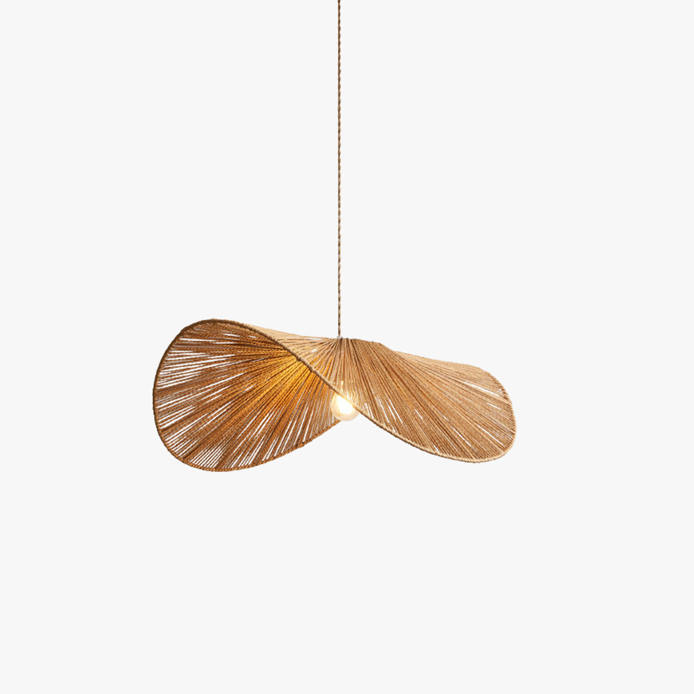 Muto Lampada a Sospensione Beige/Marrone Gemelli Rutistica