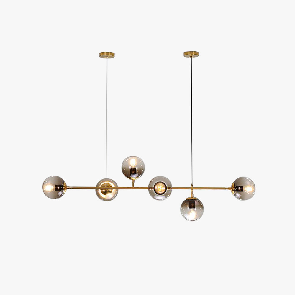 Valentina Moderni LED Oro Lampade a Sospensione Metallo/Vetro Camera da Letto